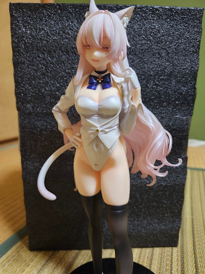 ガレージキット ブルアカ清澄アキラお久しぶりver.（針魚工房）塗装済み完成品