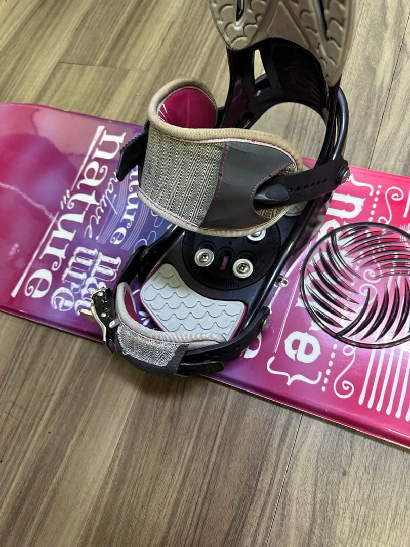 スノーボード nature 142cmビンディングSALOMON size XS