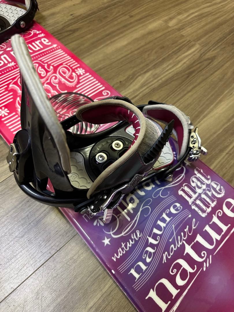 スノーボード nature 142cmビンディングSALOMON size XS