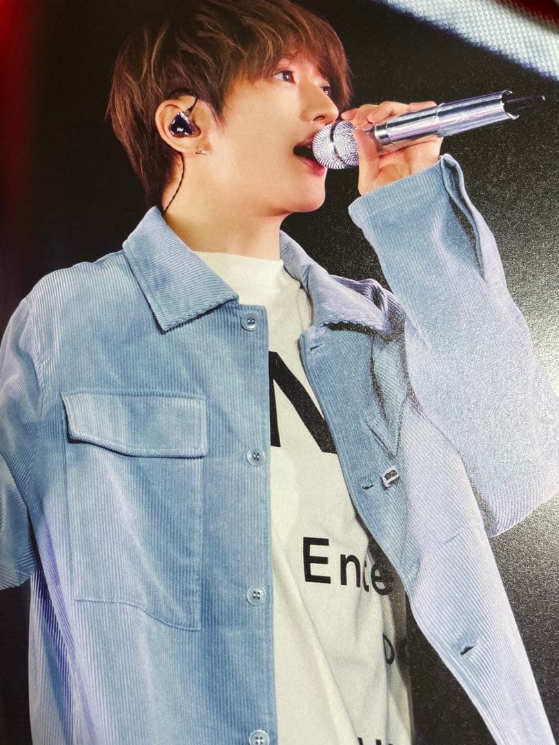 ナップタイム　naptime. Nissy 西島隆弘　　セットアップ　ブルー