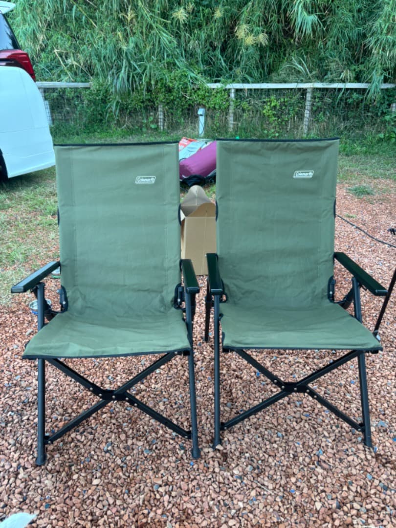 カイマリ　　Coleman レイチェア　2脚セット　美品