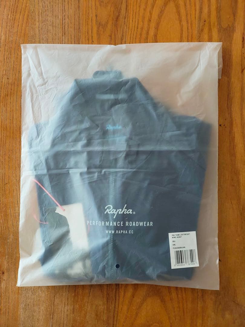 タグ付き Rapha ラファ プロチーム ライトウェイト ウィンドジャケット S