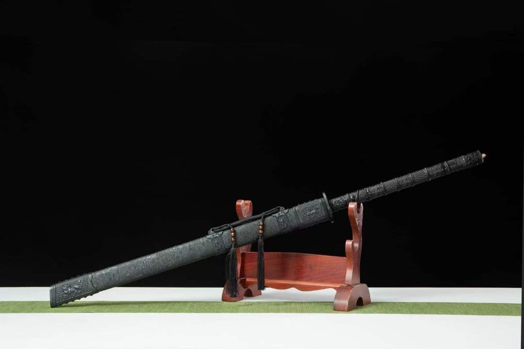 龍臨戦刀-高性能マンガン鋼 古兵器 武具　刀装具　日本刀　模造刀 居合刀 長尺