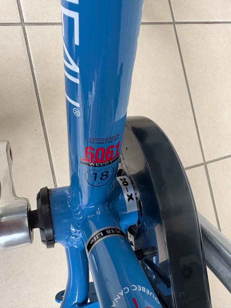 Louis Garneau 子供用自転車 青