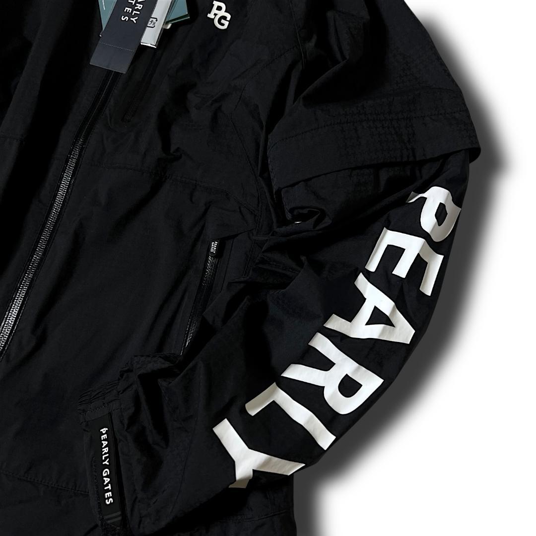 新品 定価46,200 パーリーゲイツ レインジャケット ワンピース ブラック