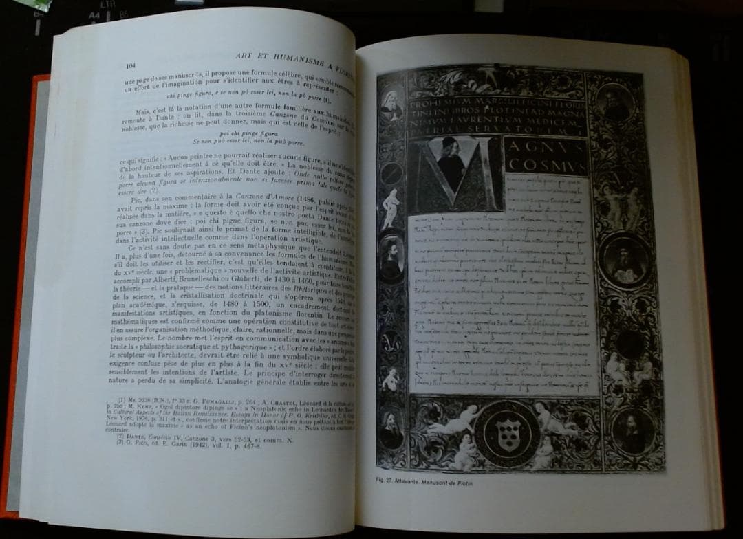 アンドレ・シャステル『フィレンツェにおける美術と人文主義』（仏語原書）