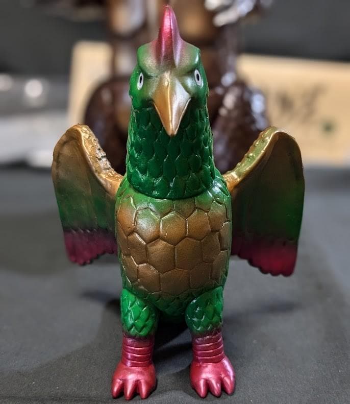 ゴメス＆リトラ「ウルトラＱ」登場怪獣（マーミット）ビニールパラダイス２体セット