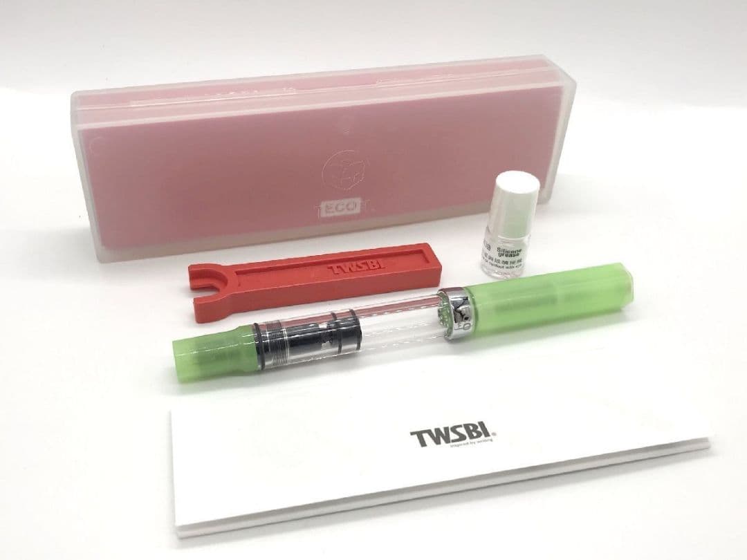 未使用 ■ ツイスビー エコ TWSBI ECO ■ 万年筆 限定色 グリーン系