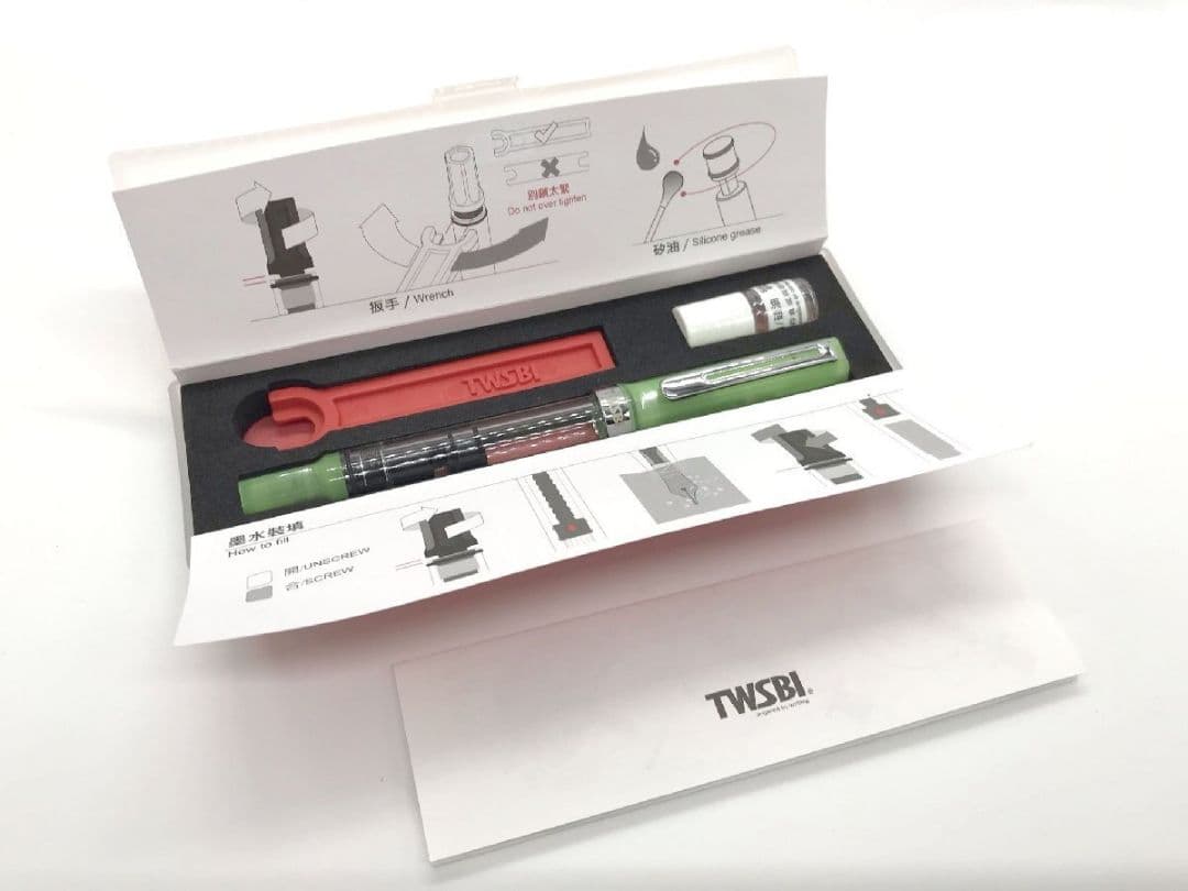 未使用 ■ ツイスビー エコ TWSBI ECO ■ 万年筆 限定色 グリーン系