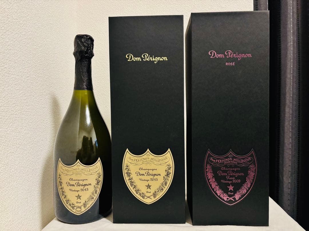 ドン・ペリニヨン×2本、ドン・ペリニヨンロゼ　750ml3本セット