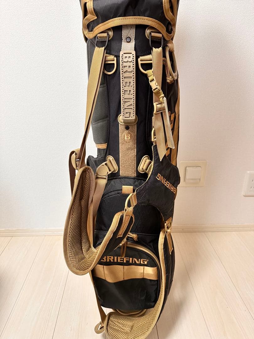 希少　ブリーフィングキャディバッグCR-04 カバー4点セット　BRIEFING