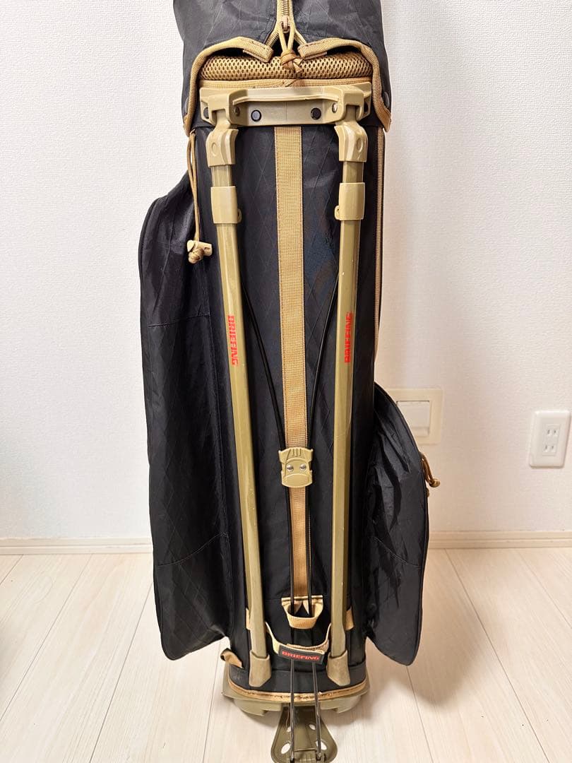 希少　ブリーフィングキャディバッグCR-04 カバー4点セット　BRIEFING