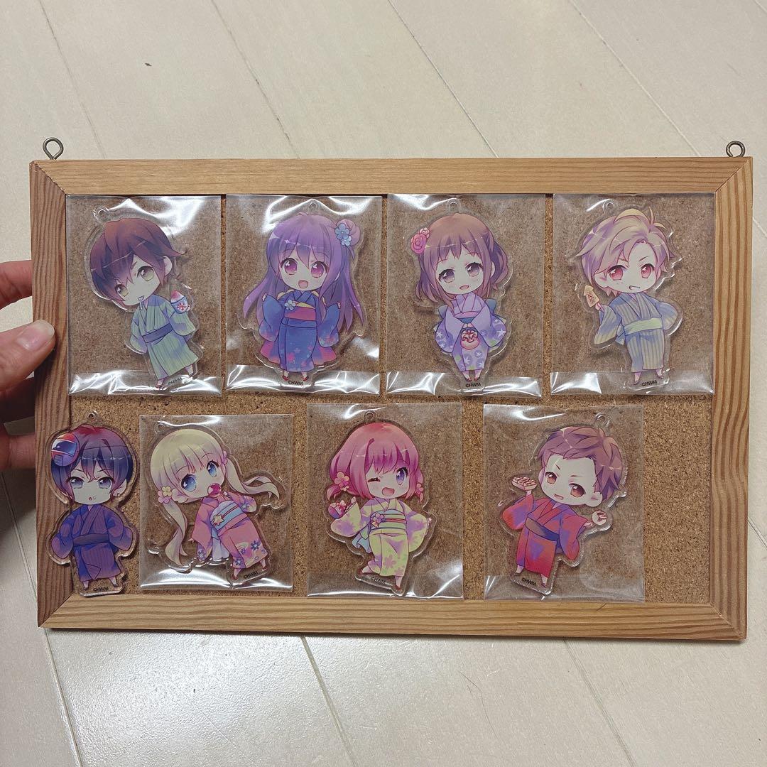 【夏祭り】Honey Works ハニワ アクリルキーホルダー アクキー 浴衣