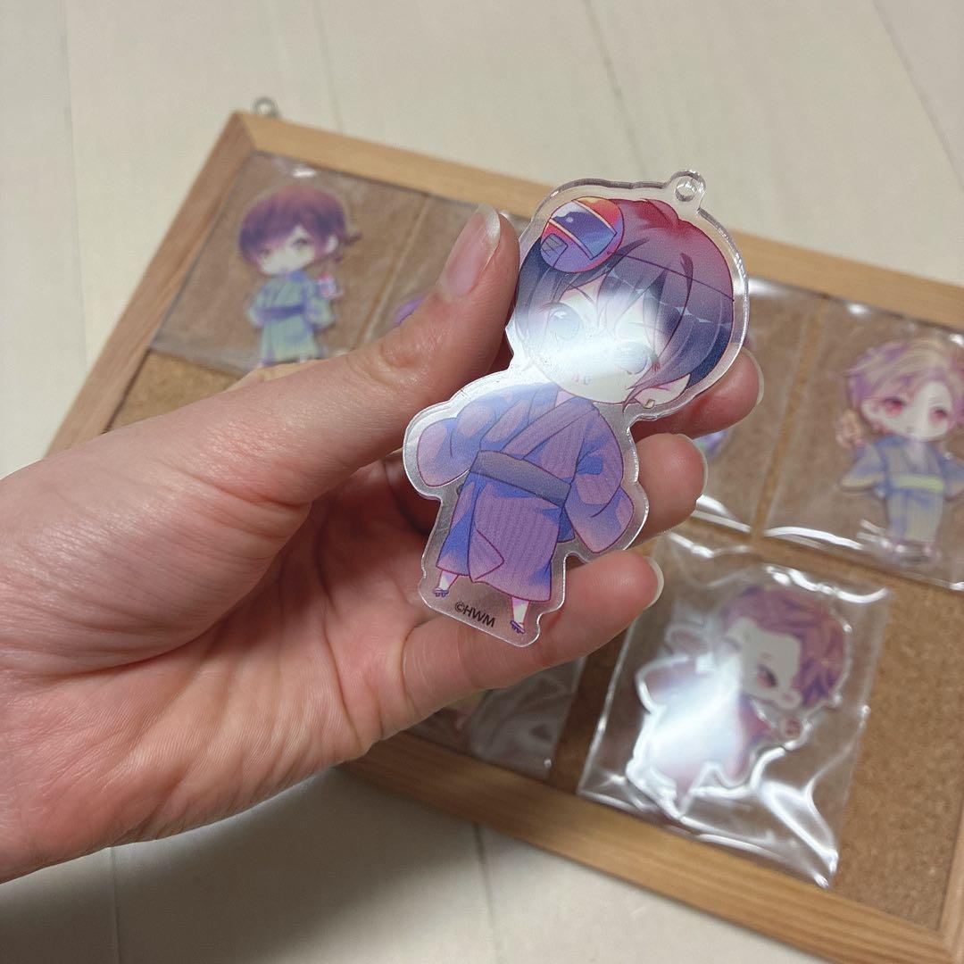 【夏祭り】Honey Works ハニワ アクリルキーホルダー アクキー 浴衣
