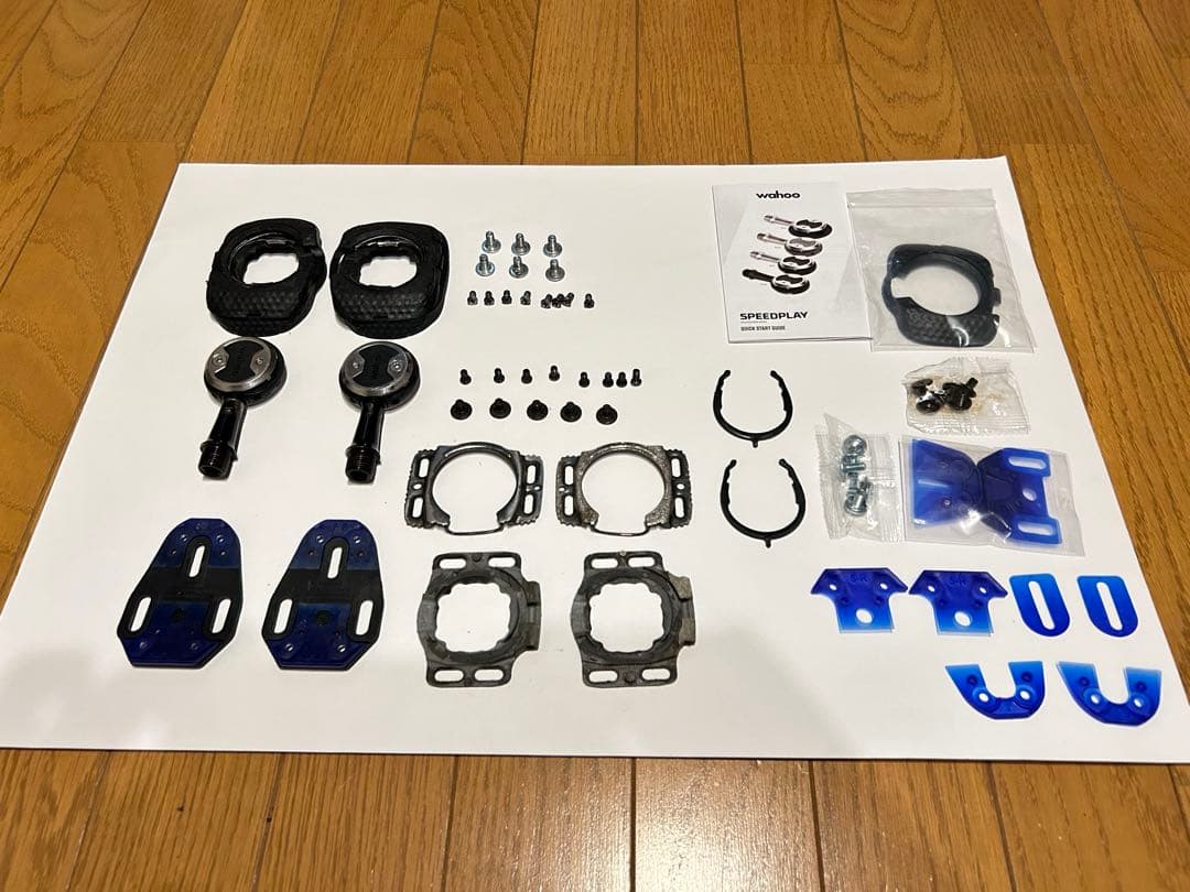 Wahoo Speedplay Comp ペダルとクリートセット