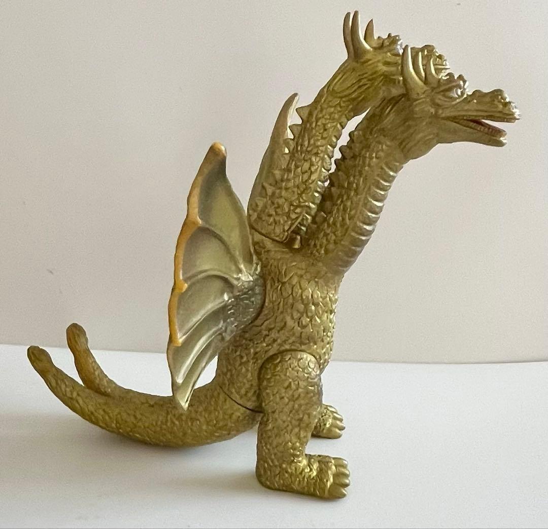 山勝　キングギドラ　17cmソフビ　東宝映像　昭和レトロ