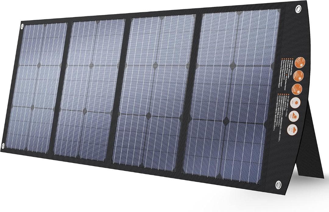最終値下げ 新品 BALDR ソーラーパネル 120W ポータブル電源充電器