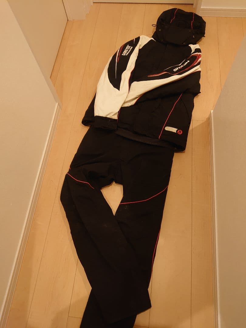 シマノ 防寒ウエア ネクサス ゴアテックス STRV8 ブラック×ホワイト L