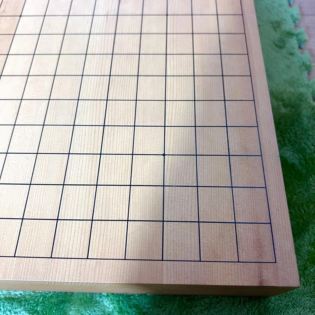 【美品】本榧卓上基盤 2寸 欠け割れ無し