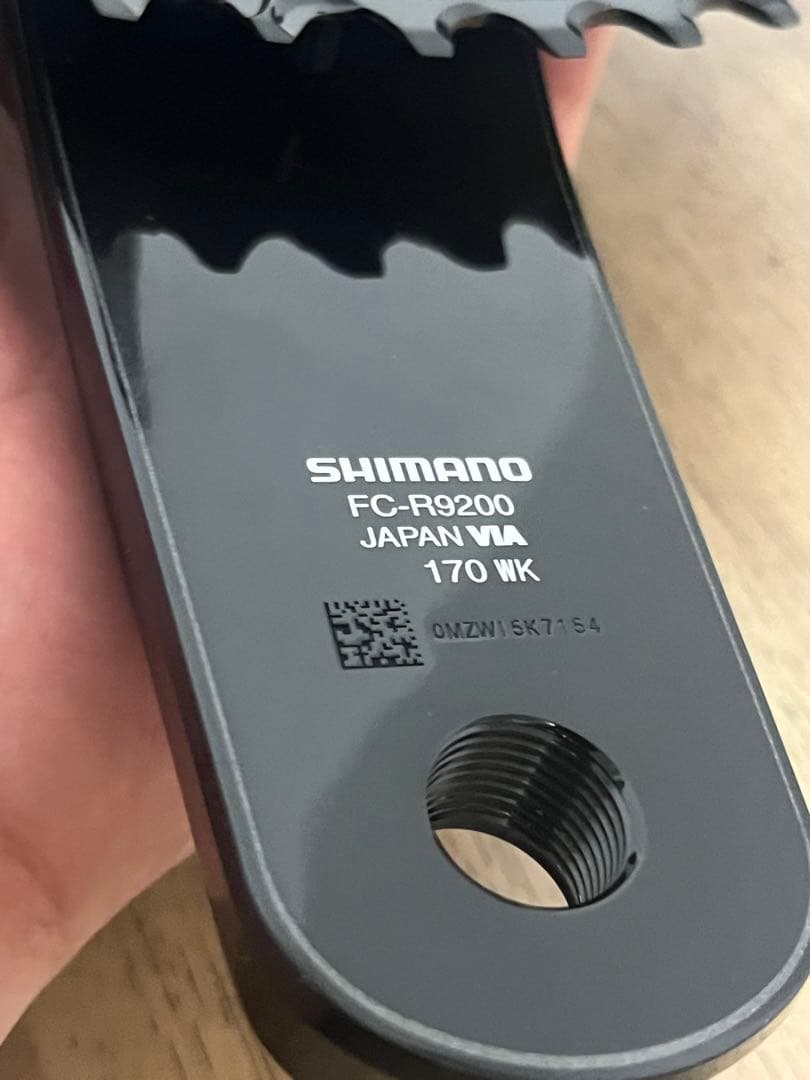 新品未使用 DURA-ACE クランクセット 52-36T 170mm