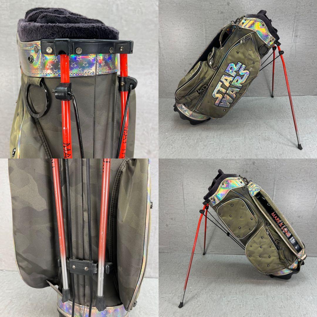 希少　マークアンドロナ　スターウォーズコラボ　スタンド式キャディバッグ　9型