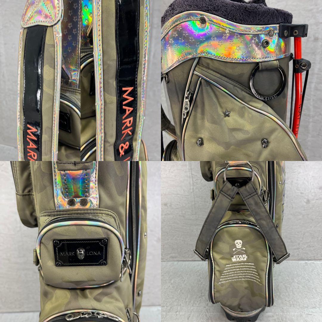 希少　マークアンドロナ　スターウォーズコラボ　スタンド式キャディバッグ　9型