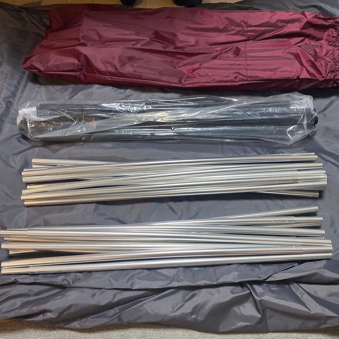 コールマン　テント　タフドーム　バーガンディ　　おまけ付き