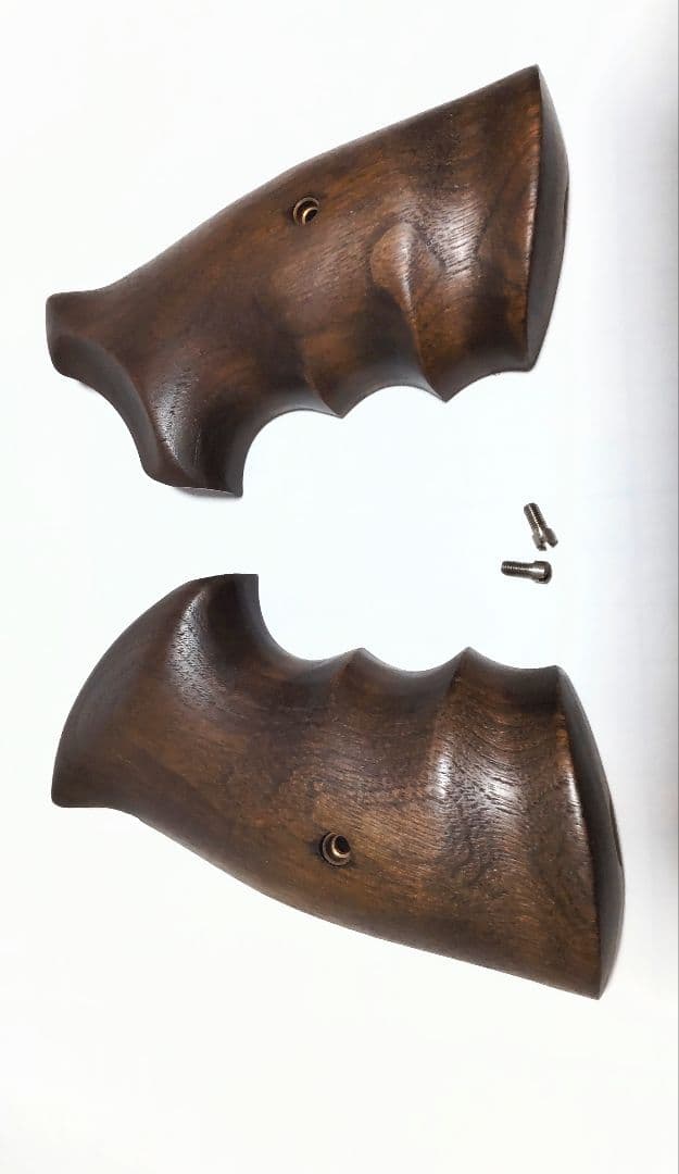 w*e様 マルシン 木製グリップ M29 M629 S&W44マグナム