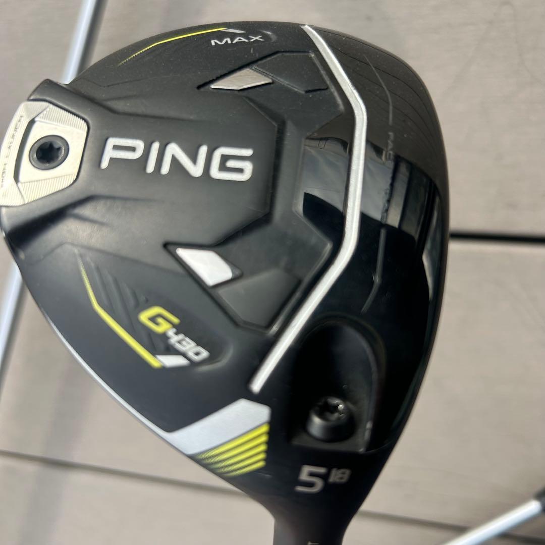 PING G430 フェアウェイウッド 3° 5° 7° の3本セット
