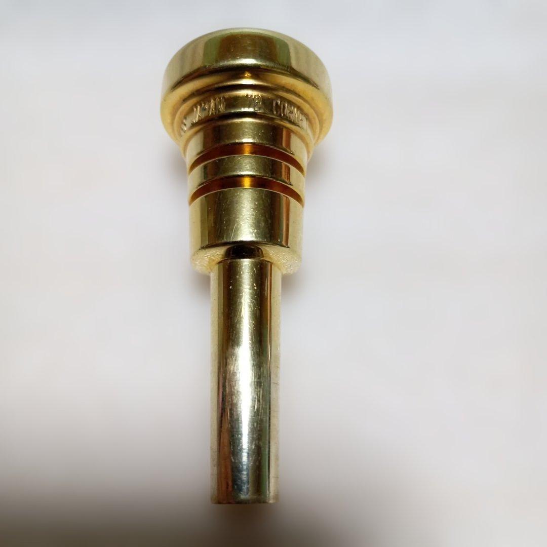 ベストブラス BESTBRASS コルネットマウスピース 7B GROOVE 金