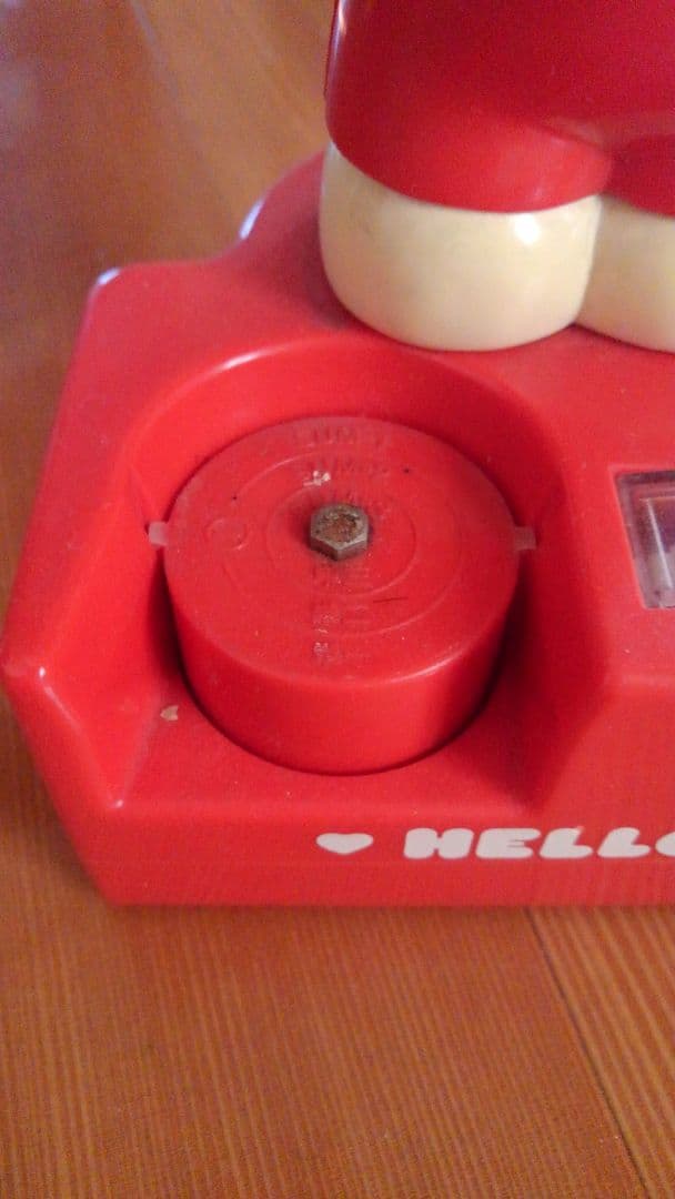 ●40年前のもの●ハローキティー電池測定器