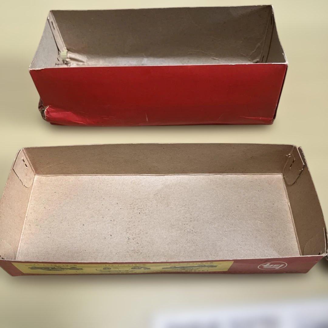 萬代屋【トヨペット クラウン デラックス青ミラー付】tinブリキtoy箱付