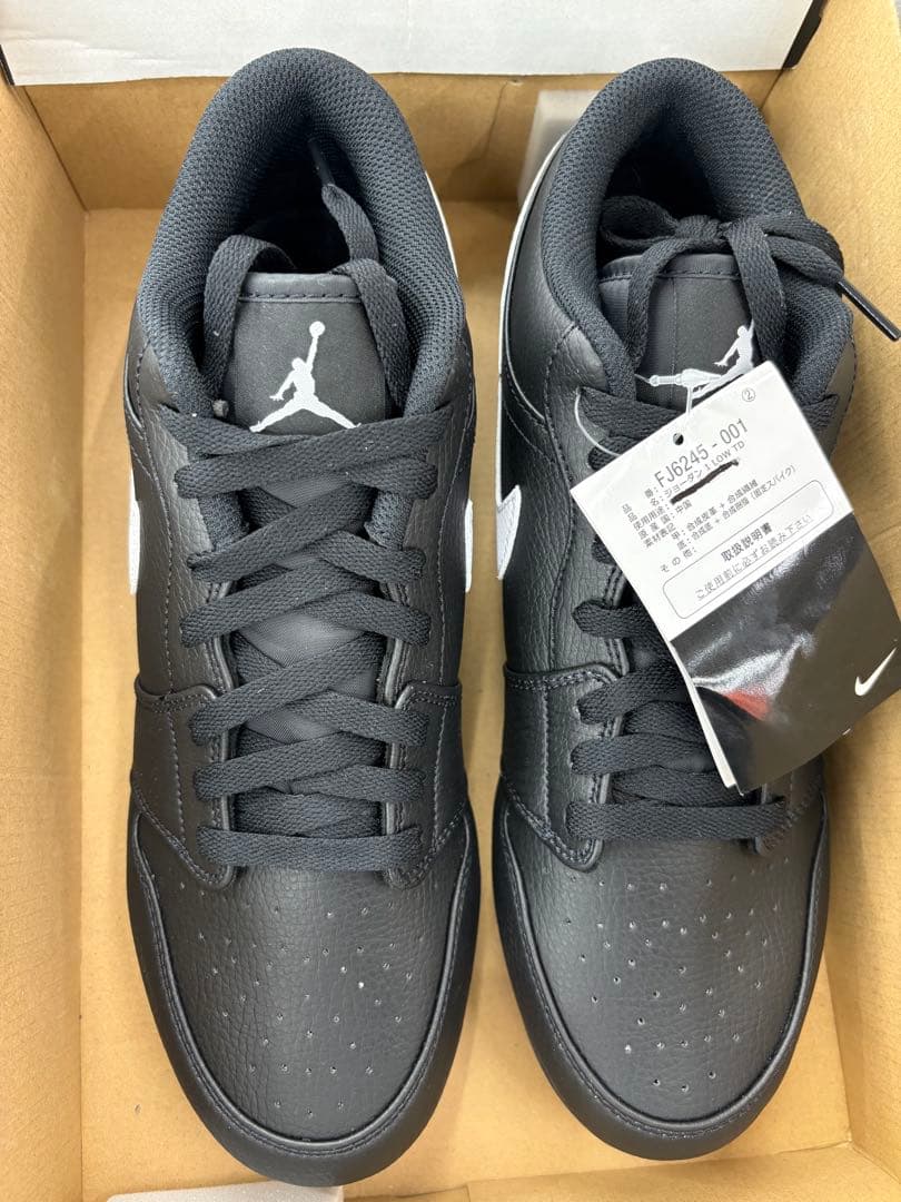 【新品】NIKE ナイキ エアジョーダン1 ロー クリート　アメフト 28.5㎝