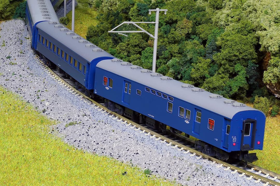 KATO 10-034-1 旧形客車 4両セット(ブルー)