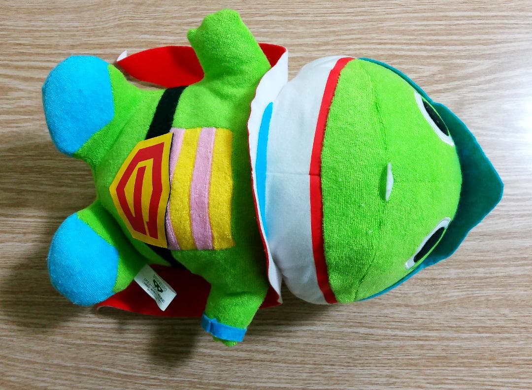 ガチャピン　ぬいぐるみ　科学忍者隊ガッチャッピン　アミューズメント専用　2006