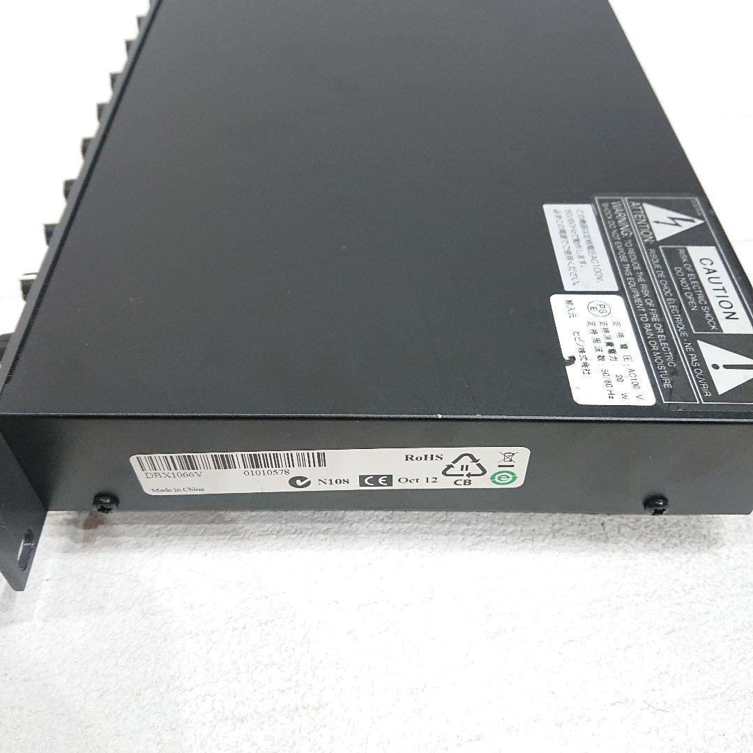 dbx ディービーエックス 1066 コンプレッサー リミッター PA機器 ⑥