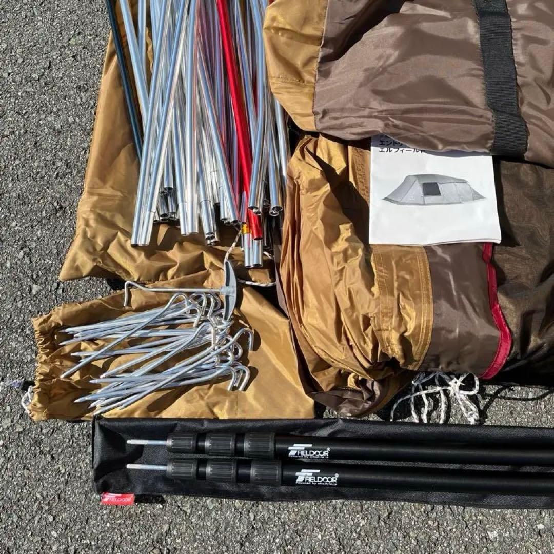 スノーピーク テント エントリー2ルームエルフィールド TP-880 マット付