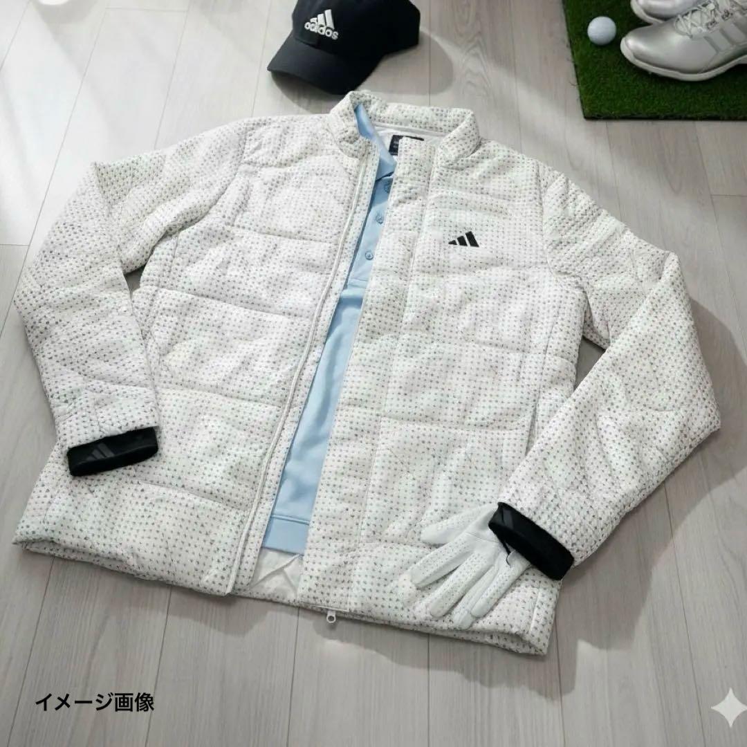 ⭐︎冬物限定SALE【新品タグ付】アディダスゴルフ フルジップジャケット Lサイズ
