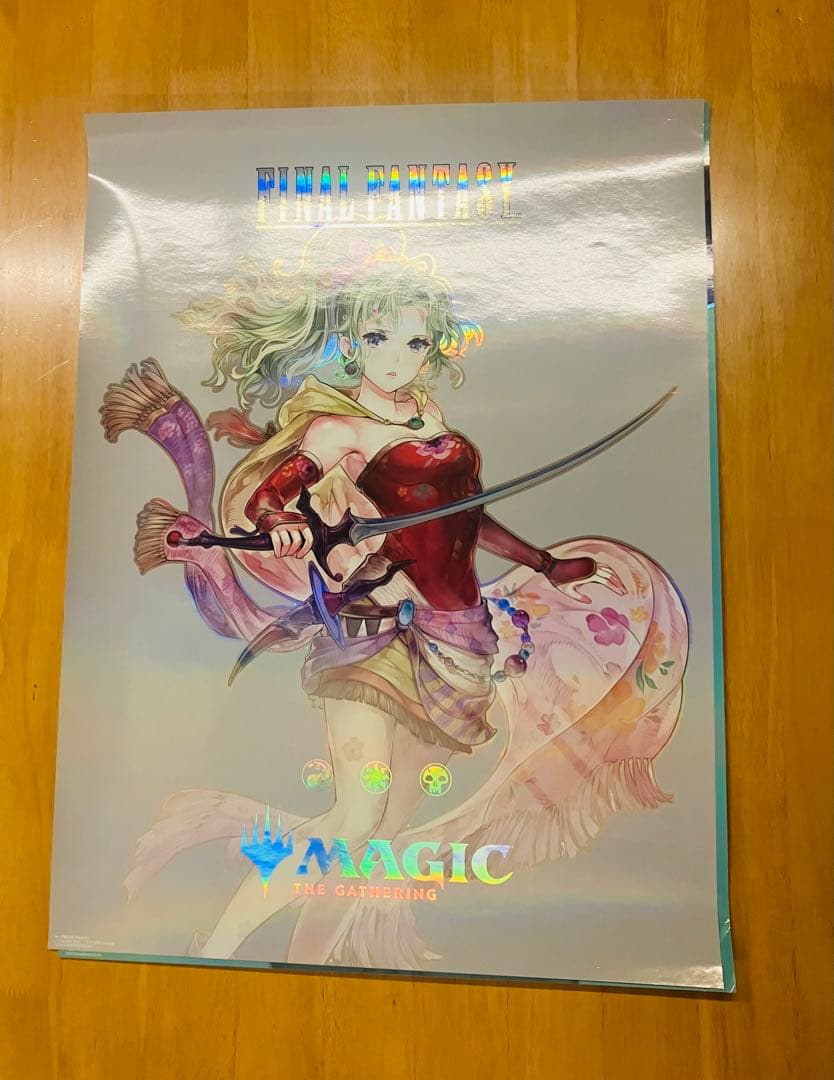 MTG FFコラボ　ポスター3種　クラウド、セフィロス、ティナ