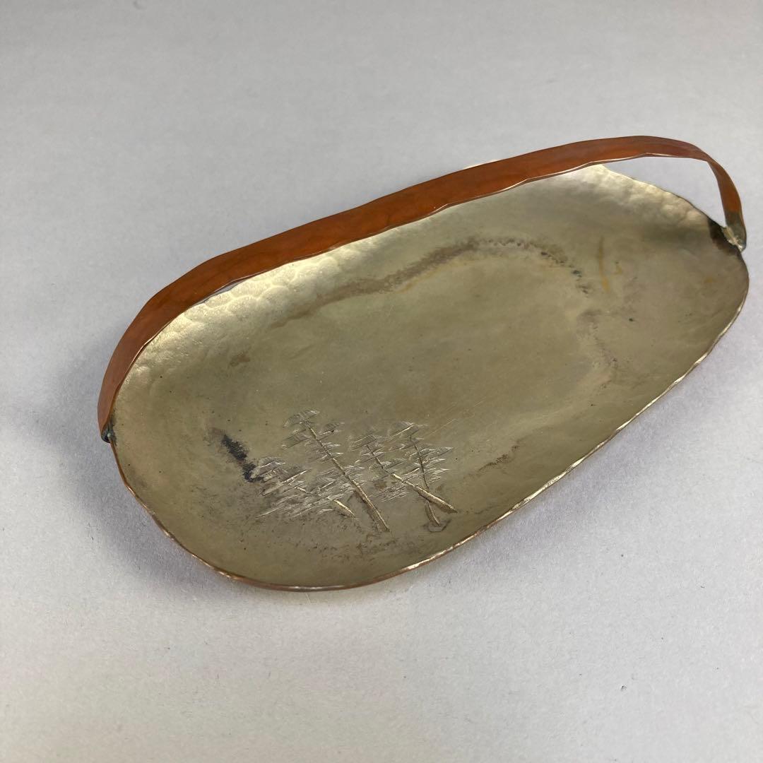 塩津正寿 嘯月堂 「銅手付盛器」