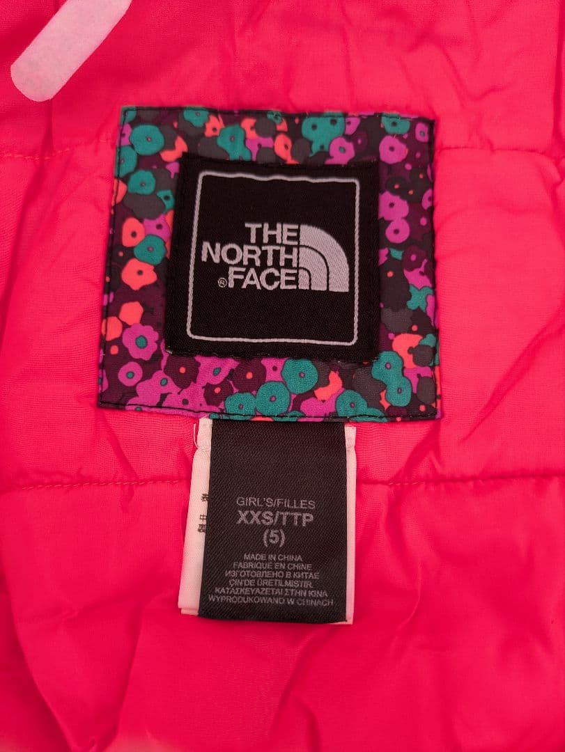 ノースフェイス　キッズ　スキーウェア　xxsサイズ