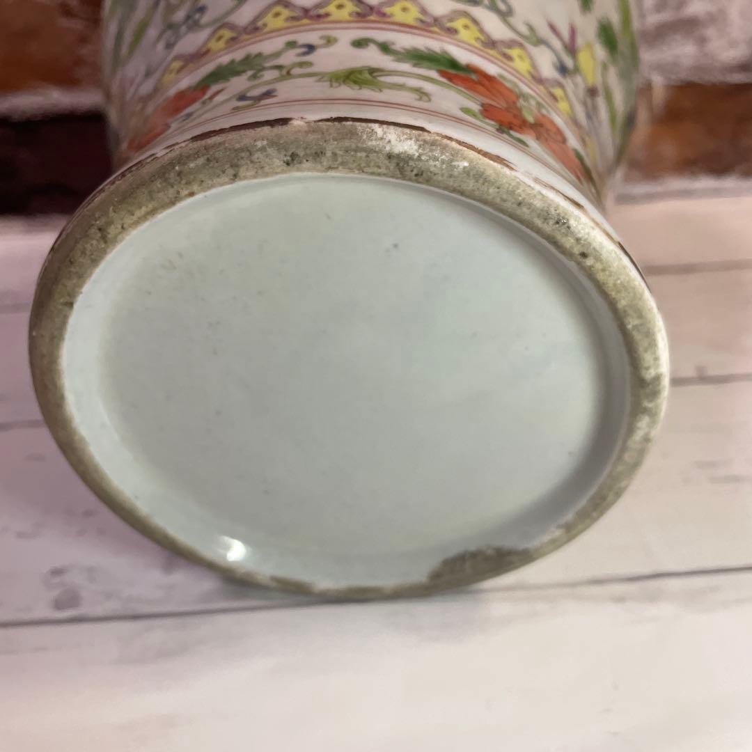 お値下げ 中国陶器 花瓶 花器 陶芸