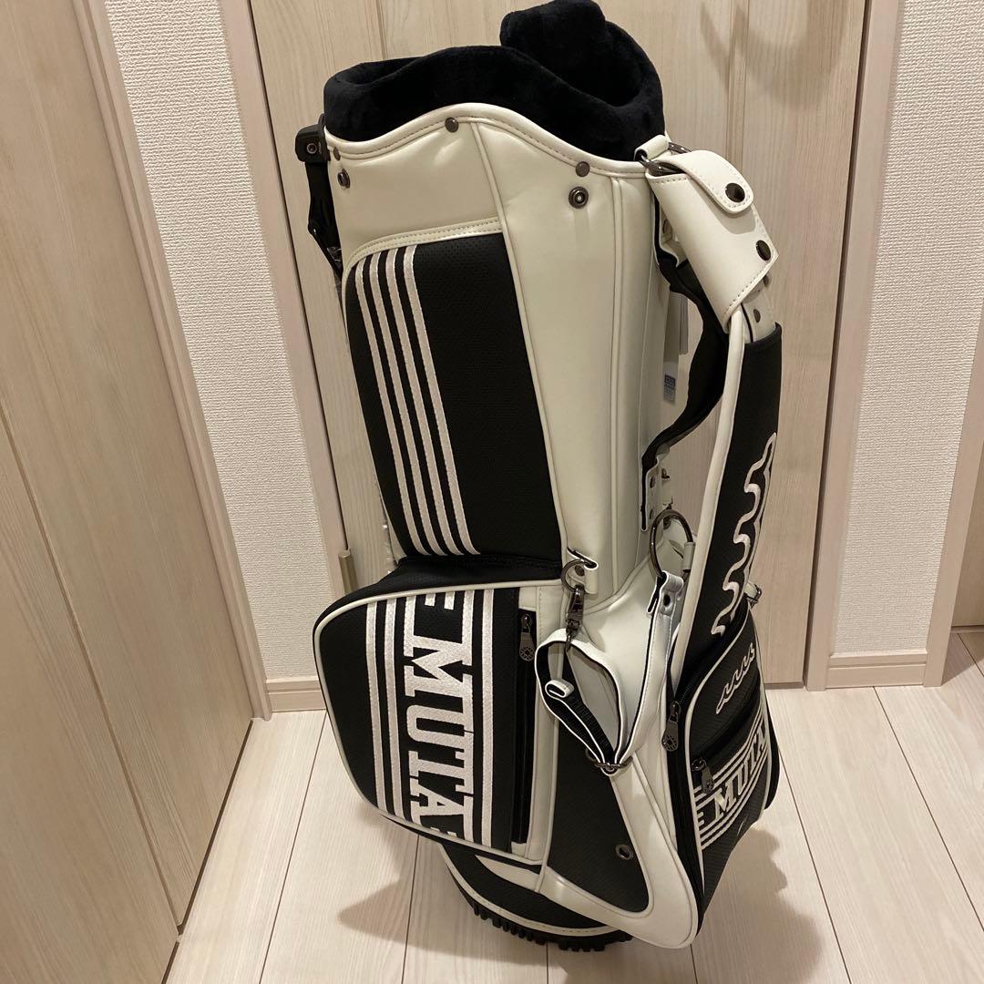 MUTA MARINE ムータマリンゴルフバッグ ホワイト/ブラック