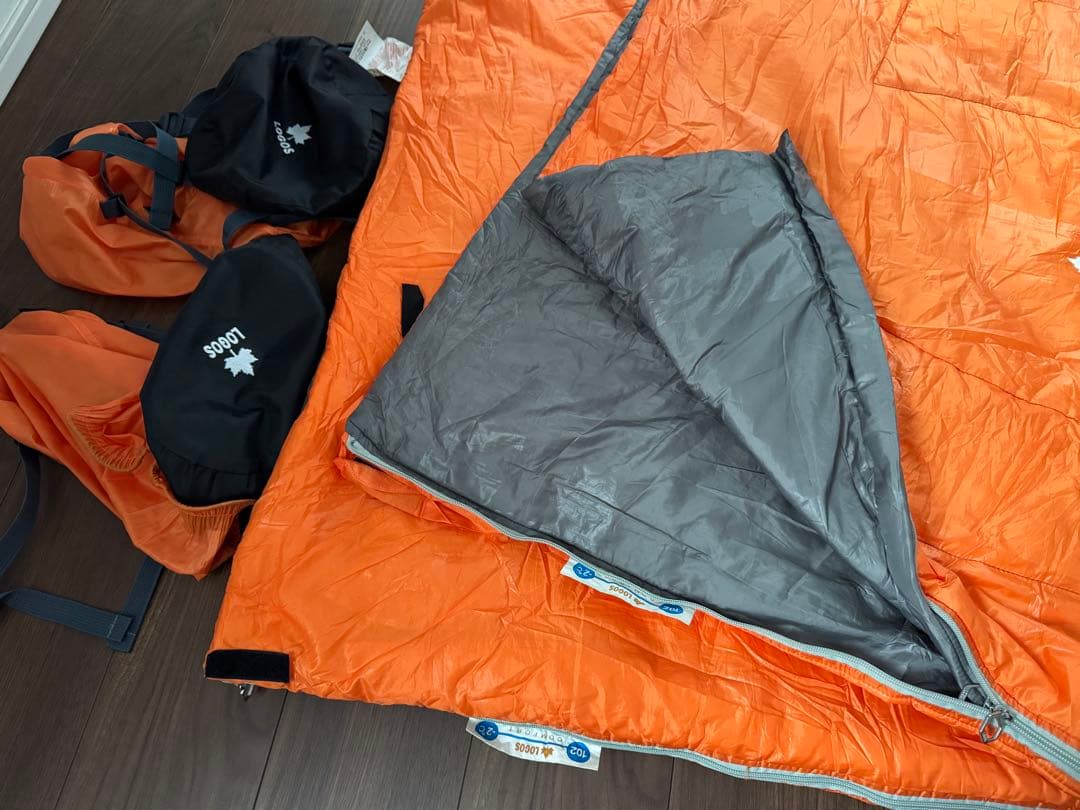 ロゴス LOGOS アウトドア ウルトラコンパクトシュラフ・-2 2個セット