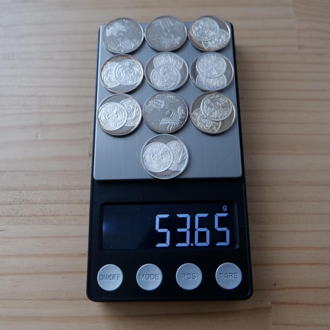 造幣局製　銀メダル　銀銘板　純銀製