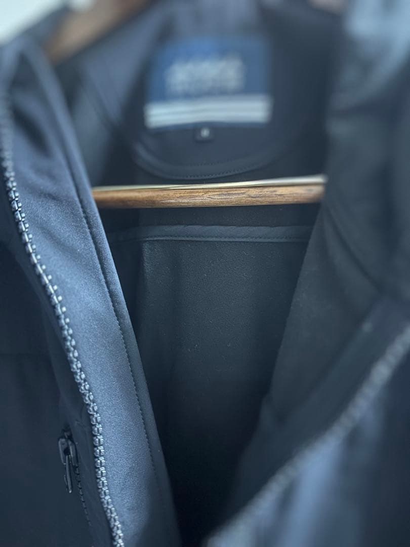 muta 3LAYER ボンディングパーカー　ブラック