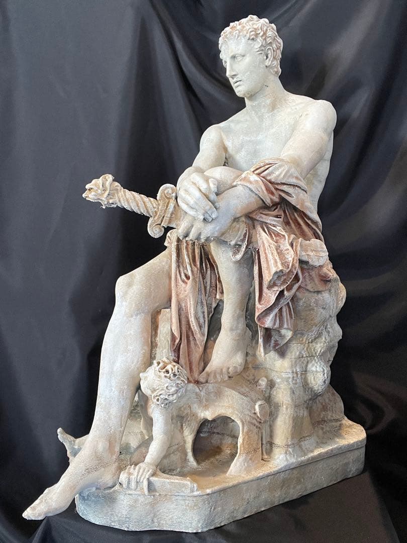 「アレス」 戦いの神アレス 高さ60cm