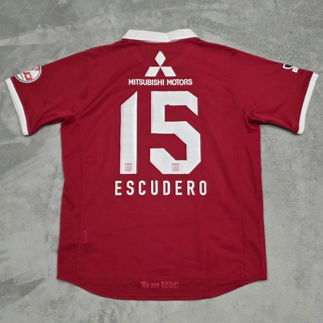 浦和レッズ　2010　エスクデロ　ユニフォーム　L　NIKE　ナイキ　レッド