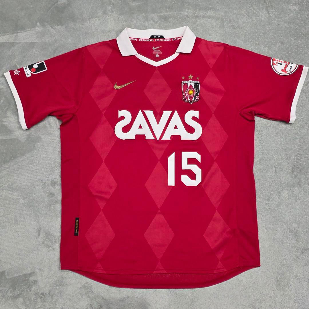 浦和レッズ　2010　エスクデロ　ユニフォーム　L　NIKE　ナイキ　レッド