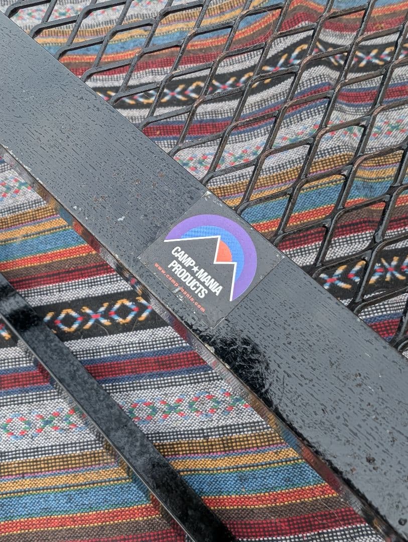 キャンプマニアプロダクツ アイアングリルスタンド2セット